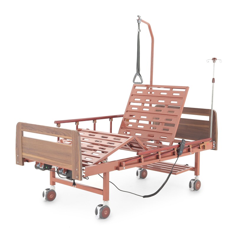 Кровать электрическая Med-Mos DB-7 (ЛДСП коричневый) 