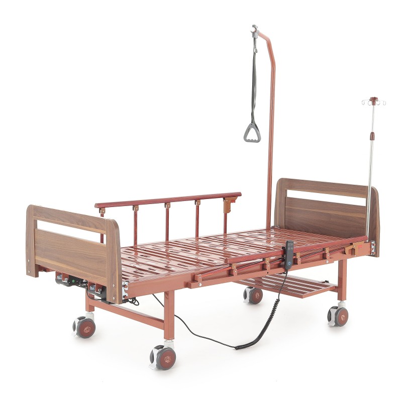 Кровать электрическая Med-Mos DB-7 (ЛДСП коричневый) 