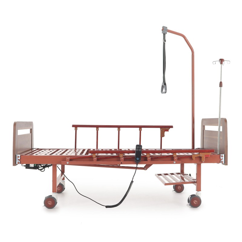 Кровать электрическая Med-Mos DB-7 (ЛДСП коричневый) 