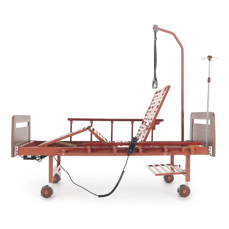 Кровать электрическая Med-Mos DB-7 (ЛДСП коричневый) 