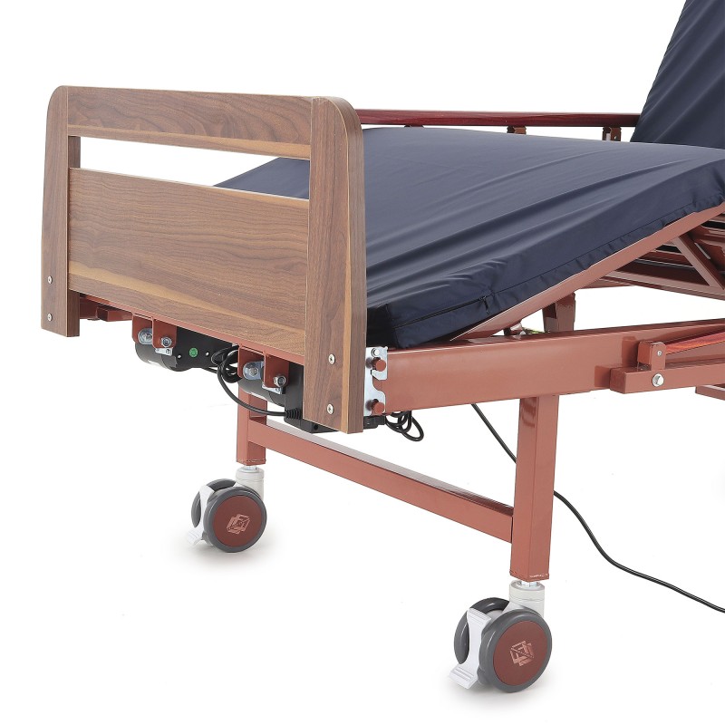 Кровать электрическая Med-Mos DB-7 (ЛДСП коричневый) 