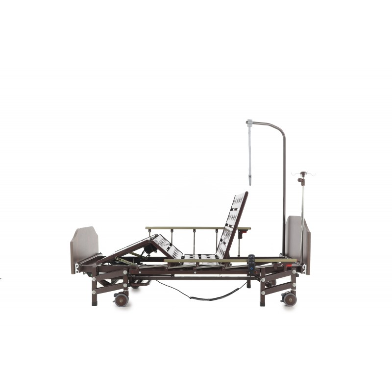 Кровать электрическая Med-Mos DB-6 (ЛДСП коричневый) 