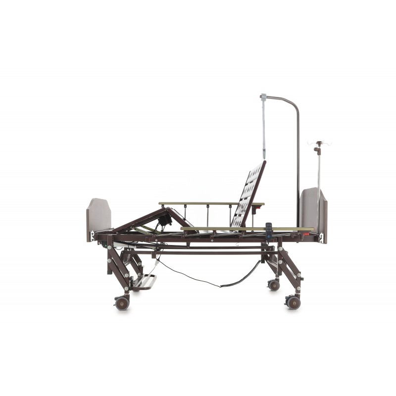 Кровать электрическая Med-Mos DB-6 (ЛДСП коричневый) 