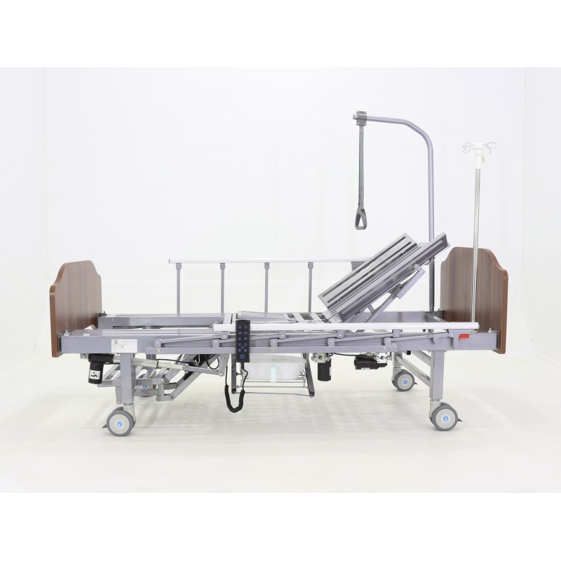 Кровать электрическая Med-Mos YG-3 (МЕ-5228Н-11) с боковым переворачиванием, туалетным устройством и функцией «кардиокресло»