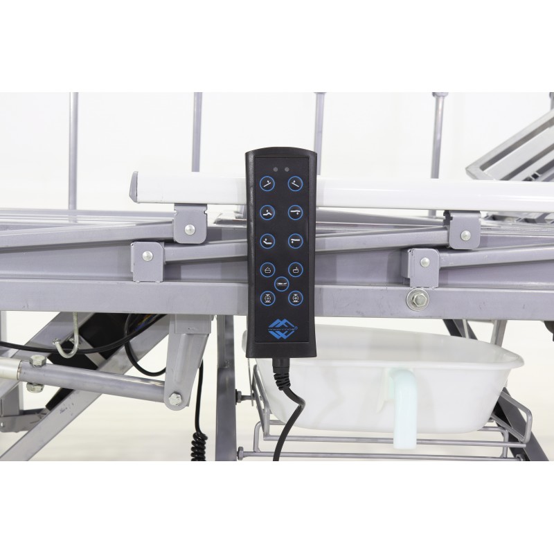 Кровать электрическая Med-Mos YG-3 (МЕ-5228Н-11) с боковым переворачиванием, туалетным устройством и функцией «кардиокресло»