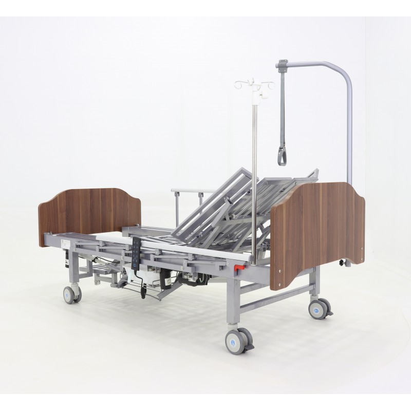 Кровать электрическая Med-Mos YG-3 (МЕ-5228Н-11) с боковым переворачиванием, туалетным устройством и функцией «кардиокресло»