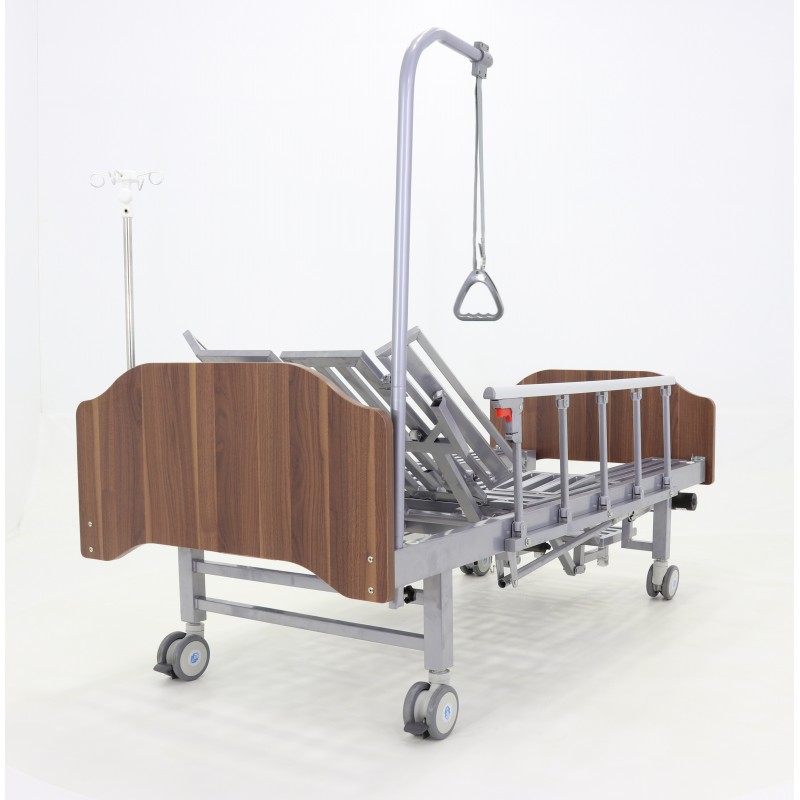 Кровать электрическая Med-Mos YG-3 (МЕ-5228Н-11) с боковым переворачиванием, туалетным устройством и функцией «кардиокресло»