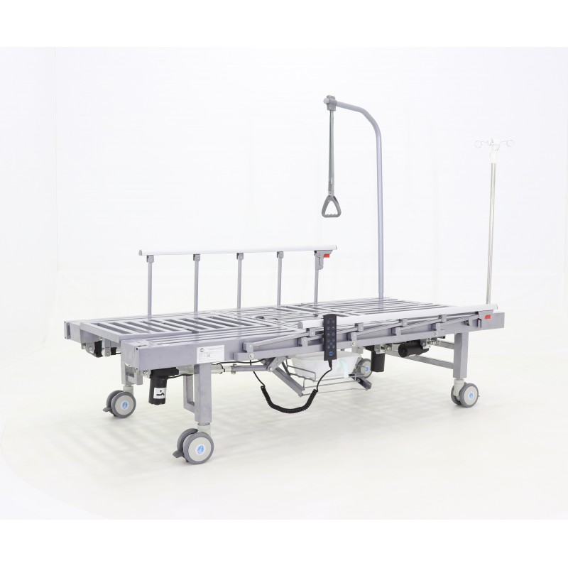 Кровать электрическая Med-Mos YG-3 (МЕ-5228Н-11) с боковым переворачиванием, туалетным устройством и функцией «кардиокресло»