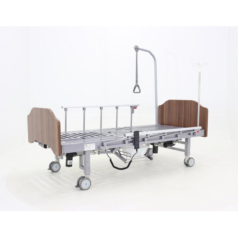 Кровать электрическая Med-Mos YG-3 (МЕ-5228Н-10) с боковым переворачиванием, туалетным устройством и функцией «кардиокресло»