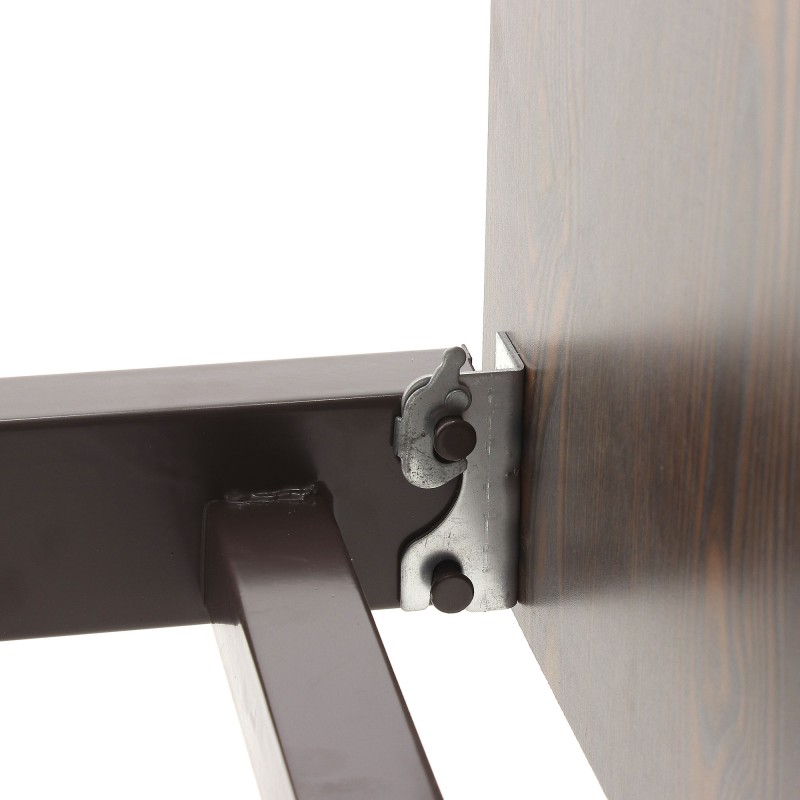 Кровать механическая Med-Mos E-49 (MM-2120Н-00)  с туалетным устройством и функцией «кардиокресло»