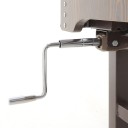 Кровать механическая Med-Mos E-49 (MM-2120Н-00)  с туалетным устройством и функцией «кардиокресло»