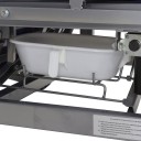 Кровать электрическая Med-Mos DB-11А (МЕ-5228Н-00) ЛДСП Венге с боковым переворачиванием, туалетным устройством и функцией «кардиокресло»