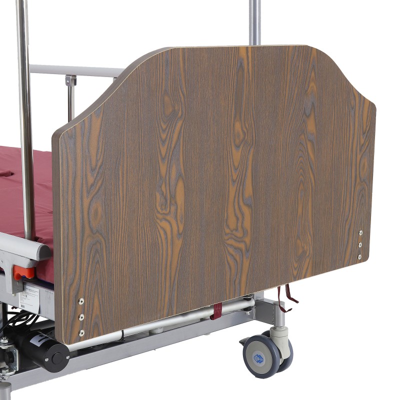 Кровать электрическая Med-Mos DB-11А (МЕ-5228Н-00) ЛДСП Венге с боковым переворачиванием, туалетным устройством и функцией «кардиокресло»