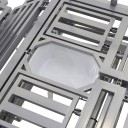 Кровать электрическая Med-Mos DB-11А (МЕ-5228Н-00) ЛДСП Венге с боковым переворачиванием, туалетным устройством и функцией «кардиокресло»