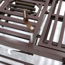 Кровать механическая Med-Mos E-49 (MM-2120Н-10) светлый стандарт