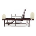 Кровать механическая Med-Mos E-49 (MM-2120Н-10) светлый стандарт