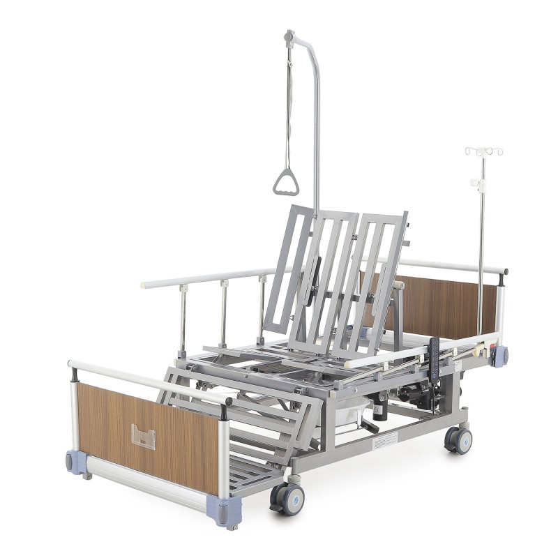 Кровать электрическая Med-Mos DB-11А (МЕ-5248Н-00) с боковым переворачиванием, туалетным устройством и функцией «кардиокресло»