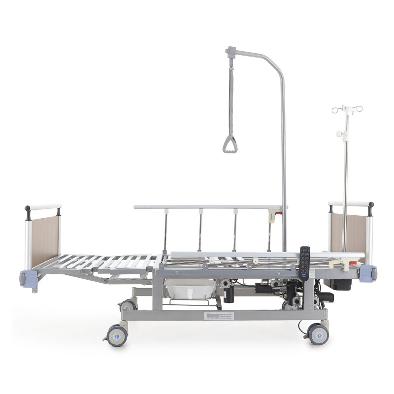 Кровать электрическая Med-Mos DB-11А (МЕ-5248Н-00) с боковым переворачиванием, туалетным устройством и функцией «кардиокресло»