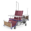 Кровать электрическая Med-Mos DB-11А (МЕ-5248Н-01) Алюм. с боковым переворачиванием, туалетным устройством и функцией «кардиокресло»