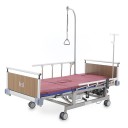 Кровать электрическая Med-Mos DB-11А (МЕ-5248Н-01) Алюм. с боковым переворачиванием, туалетным устройством и функцией «кардиокресло»