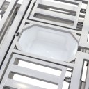 Кровать электрическая Med-Mos DB-11А (МЕ-5248Н-01) Алюм. с боковым переворачиванием, туалетным устройством и функцией «кардиокресло»