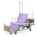 Кровать электрическая Med-Mos DB-11А (МЕ-5248Н-01) Алюм. с боковым переворачиванием, туалетным устройством и функцией «кардиокресло»