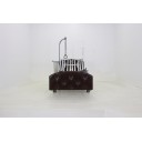 Кровать электрическая Med-Mos DB-11А (МЕ-5228Н-00)  темный премиум с боковым переворачиванием, туалетным устройством и функцией «кардиокресло»