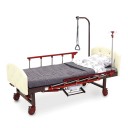 Кровать механическая Med-Mos YG-6 (MM-2124Н-11) ,белый премиум с туалетным устройством и функцией «кардиокресло»