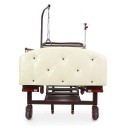 Кровать механическая Med-Mos YG-6 (MM-2124Н-11) ,белый премиум с туалетным устройством и функцией «кардиокресло»