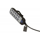 Кровать электрическая Med-Mos YG-1 (ЛДСП коричневый) с металлическими ламелями