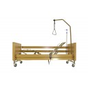 Кровать электрическая Med-Mos YG-1 (ЛДСП светлое дерево) с металлическими ламелями