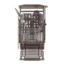 Кровать электрическая Med-Mos DB-11А (ЛДСП венге) ширина ложемента 120 см