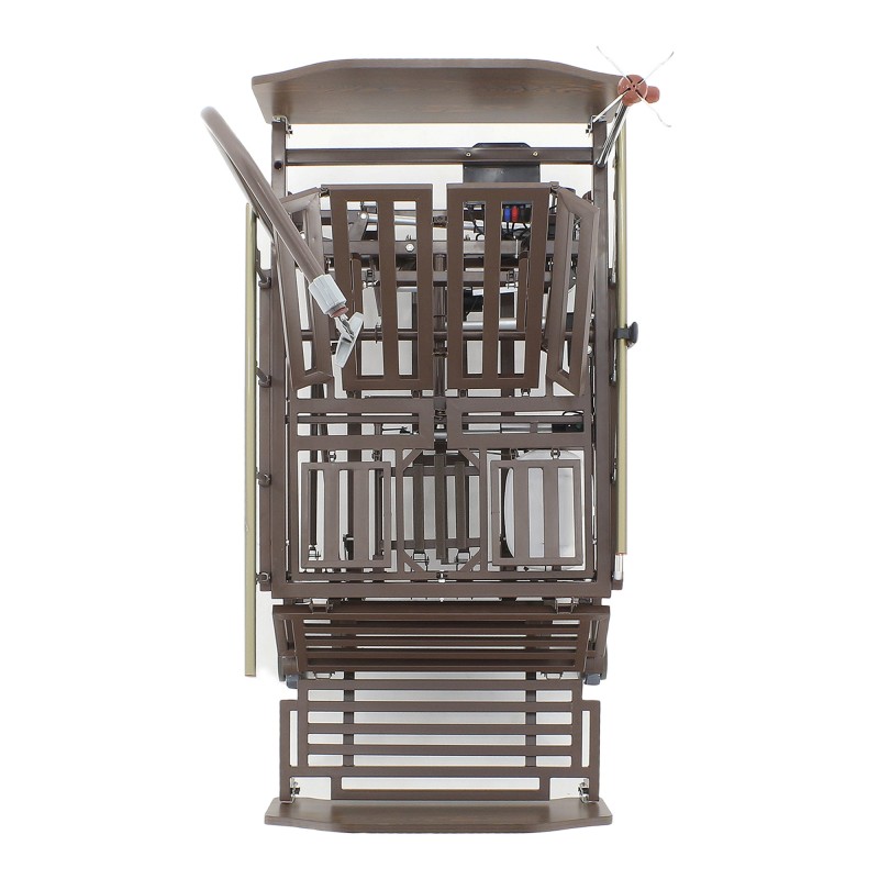 Кровать электрическая Med-Mos DB-11А (ЛДСП венге) ширина ложемента 120 см