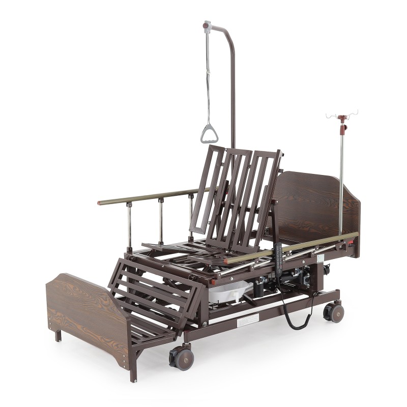 Кровать электрическая Med-Mos DB-11А (ЛДСП венге) ширина ложемента 120 см