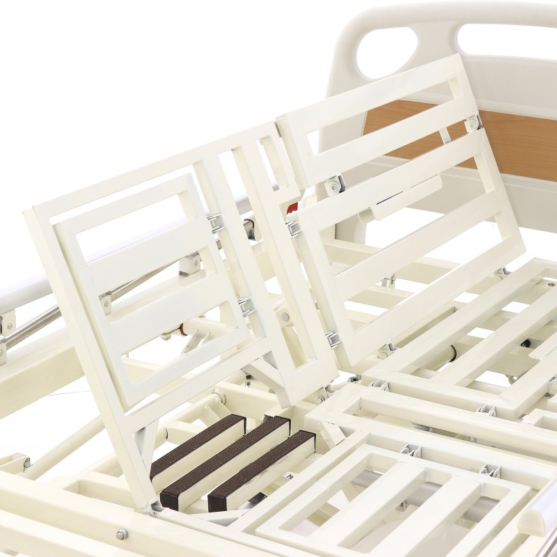 Кровать электрическая Med-Mos DB-11А (МЕ-5218Н-12)  с боковым переворачиванием, туалетным устройством и функцией «кардиокресло» и регулировкой высоты