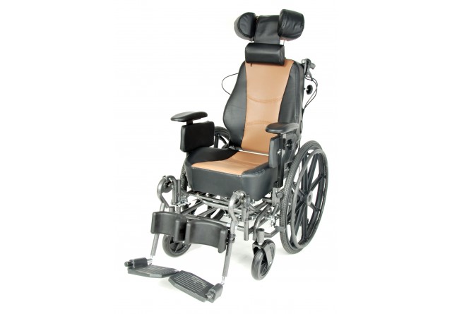 Кресло-коляска механическая Med-Mos FS204BJG