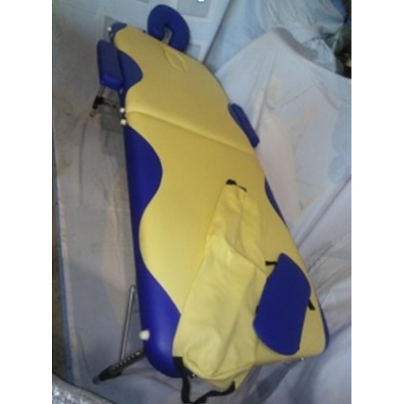 Стол складной алюминиевый Med-Mos JFAL01A 2-х секционный бежевый с синей волной МСТ-002Л (PA2.20.12A) Стол складной алюминиевый Med-Mos JFAL01A 2-х секционный бежевый с синей волной МСТ-002Л (PA2.20.12A)